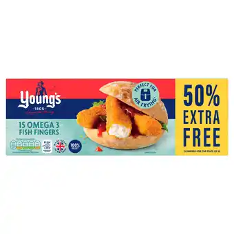 Iceland Young's 15 Omega 3 Fish Fingers 450g offer