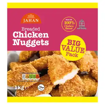 Iceland Jahan Breaded Chicken Nuggets 1kg offer