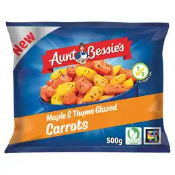 Iceland Aunt Bessie's Maple & Thyme Glazed Carrots 500g offer