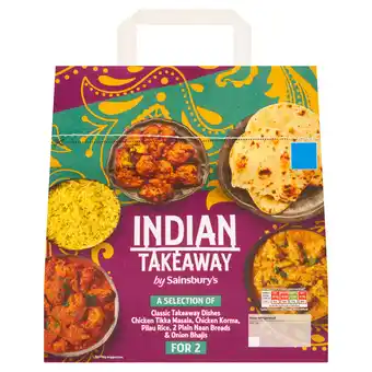 Sainsbury's Sainsbury's Takeaway For 2 Tikka Korma 1446g offer