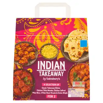 Sainsbury's Sainsbury's Takeaway For 2 Tikka Jalffrezi 1446g offer