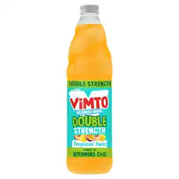 Iceland Vimto Double Strength Tropical Twist 725ml offer