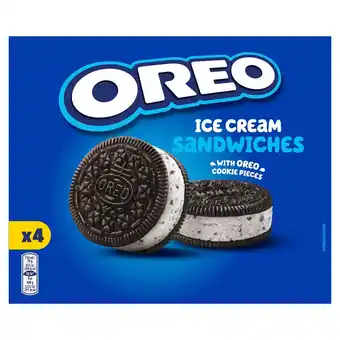 Morrisons Oreo Ice Cream Sandwiches 4 x 110ml offer