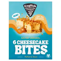 Morrisons English Cheesecake Company Salted Caramel Cheesecake Bites offer