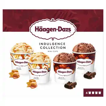 Morrisons Haagen Dazs Indulgence Collection 4 x 95ml offer