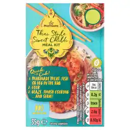 Morrisons Morrisons Thai Sweet Chilli Meal Kit offer