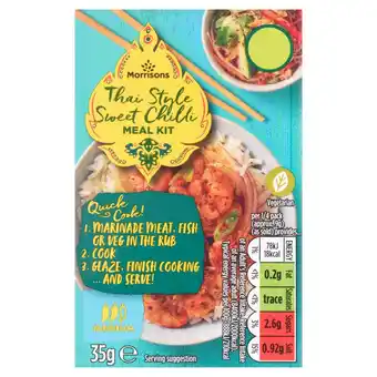 Morrisons Morrisons Thai Sweet Chilli Meal Kit offer