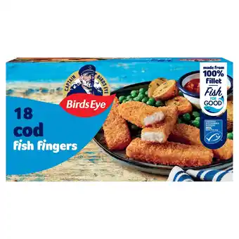 Morrisons Birds Eye 18 Cod Fish Fingers offer