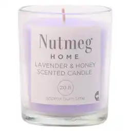 Morrisons Nutmeg Home Waxfill Glass Lavender & Honey offer