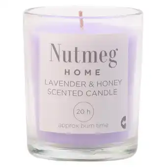Morrisons Nutmeg Home Waxfill Glass Lavender & Honey offer