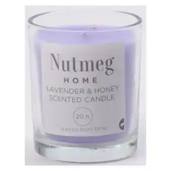 Morrisons Nutmeg Home Waxfill Glass Lavender & Honey offer