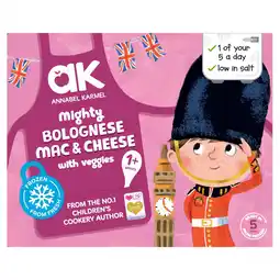 Morrisons Annabel Karmel Bolognese Mac & Cheese offer