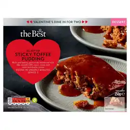 Morrisons (VMD) Morrisons The Best Valentine's All Butter Sticky Toffee Pudding offer