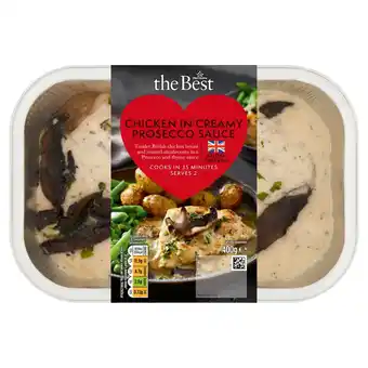 Morrisons (VMD) Morrisons The Best Valentine's 2 Chicken In Creamy Prosecco Sauce offer