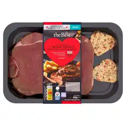 Morrisons (VMD) Morrisons The Best Valentine's 2 Rump Steaks With Peppercorn Butter offer