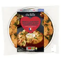 Morrisons (VMD) Morrisons The Best Valentine's Tear & Share Camembert Wreath offer