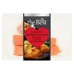 Morrisons (VMD) Morrisons The Best Valentine's 2 Lightly Smoked Salmon Fillets offer