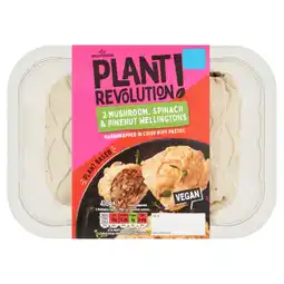 Morrisons Morrisons Plant Revolution 2 Mushroom, Spinach & Pinenut Wellingtons offer