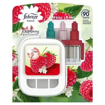 Morrisons Febreze 3volution Starter Kit Raspberry & Elderflower 20ml offer