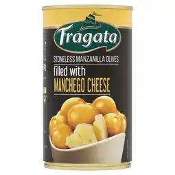 Morrisons Fragata Stoneless Manzanilla Olives Filled With Manchego (150g) offer