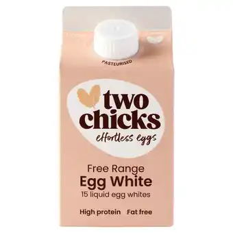 Sainsbury's Two Chicks Liquid Egg White 500g offer