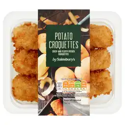 Sainsbury's Sainsbury's Potato Croquettes 220g offer