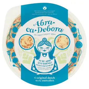 Sainsbury's Abra-Ca-Debora Original Dutch Style Pancakes x6 405g offer