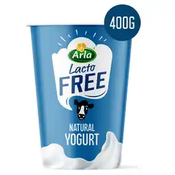 Sainsbury's Arla Lactofree Natural Yogurt 400g offer