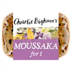 Sainsbury's Charlie Bigham's Moussaka 340g offer