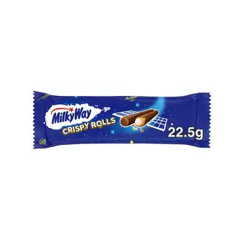 Sainsbury's Milky Way Milk Chocolate Crispy Rolls 22.5g offer