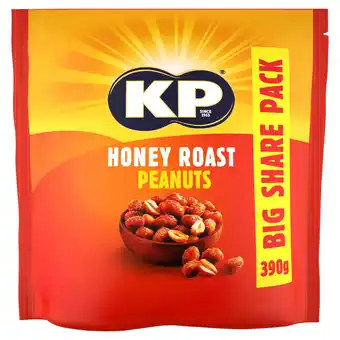 Sainsbury's KP Honey Roast Peanuts 390g offer