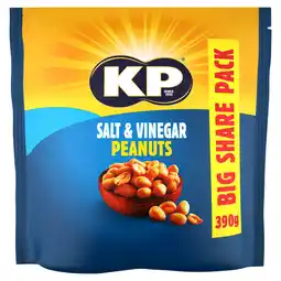 Sainsbury's KP Salt & Vinegar Peanuts 390g offer