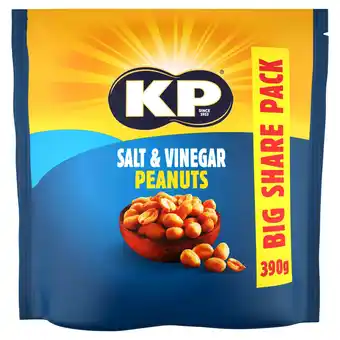 Sainsbury's KP Salt & Vinegar Peanuts 390g offer