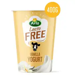 Sainsbury's Arla Lactofree Vanilla Yogurt 400g offer