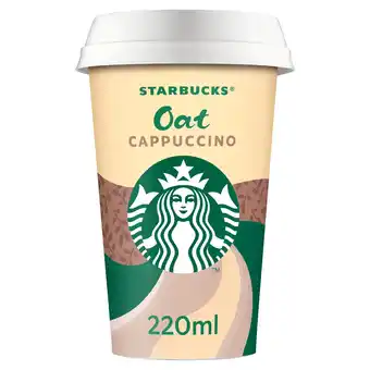 Sainsbury's Starbucks Oat Cappuccino Iced Coffee 220ml offer