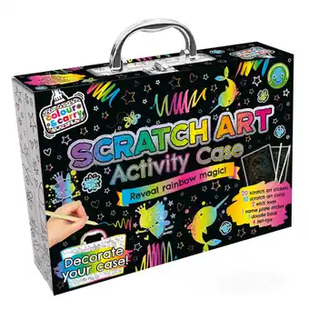 Asda Curious Universe Scratch Art Activity Case offer