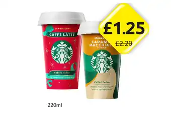 Londis Starbucks Caffè Latte, Caramel Macchiato offer