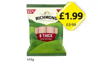 Londis Richmond Sausages offer