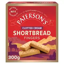 Morrisons Paterson's Clotted Cream Shortbread offer