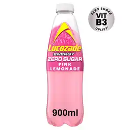 Morrisons Lucozade Zero Sugar Drink Pink Lemonade offer