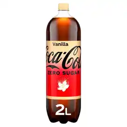 Morrisons Coca-Cola Zero Sugar Vanilla Bottle 2L offer