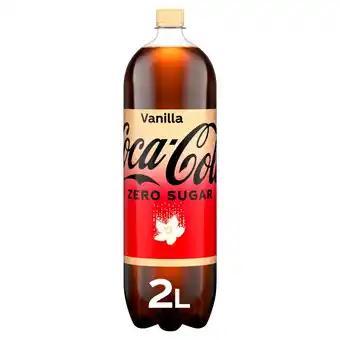 Morrisons Coca-Cola Zero Sugar Vanilla Bottle 2L offer