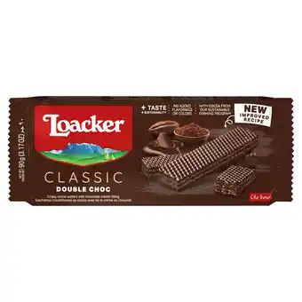 Morrisons Loacker Double Choc Wafer offer