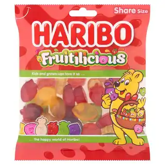 Morrisons Haribo Fruitilicious Sweets Share Bag offer