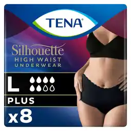 Morrisons Tena Silhouette Incontinence Pants Black L offer