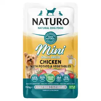 Morrisons Naturo Grain Free Dry Dog Food In Chicken With Potato & Veg For Small Dogs offer