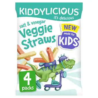 Morrisons Kiddylicious Salt & Vinegar Veggie Straws Kids Snacks offer