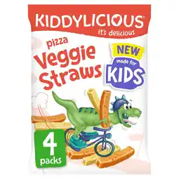 Morrisons Kiddylicious Pizza Flavoured Veggie Straws Kids Snacks offer