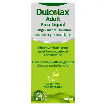 Morrisons Dulcolax Adult Pico Liquid Constipation Relief offer