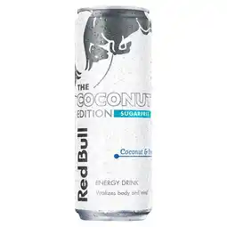 Morrisons Red Bull Coconut Sugar Free offer